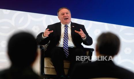 Menlu AS Mike Pompeo berkunjung ke Indonesia.