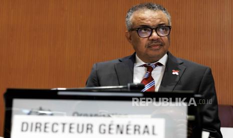  Direktur Jenderal WHO Tedros Adhanom Ghebreyesus.