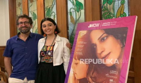 Sutradara Noora Niasari dan produser Vincent Sheehan yang menggarap film   Shayda hadir di rangkaian festival film Jakarta World Cinema Week (JWCW) 2023.  