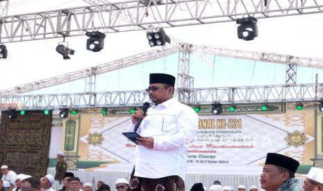  Kemenag usulkan biaya haji Rp 105 juta per jamaah. Foto:  Menag  Yaqut Cholil Qaumas 