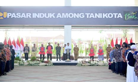 (ILUSTRASI) Pasar Induk Among Tani di Kota Batu.