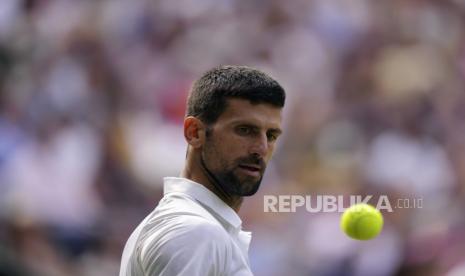 Petenis putra asal Serbia, Novak Djokovic.