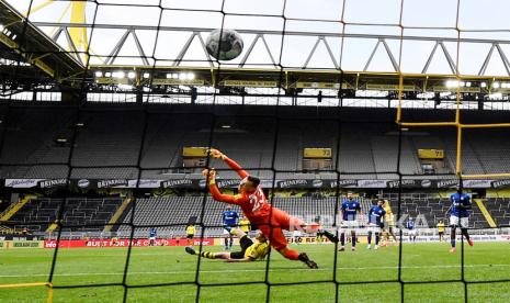 Pertandingan Liga Jerman pada Sabtu.