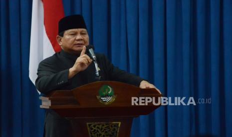 Menteri Pertahanan (Menhan), Prabowo Subianto.