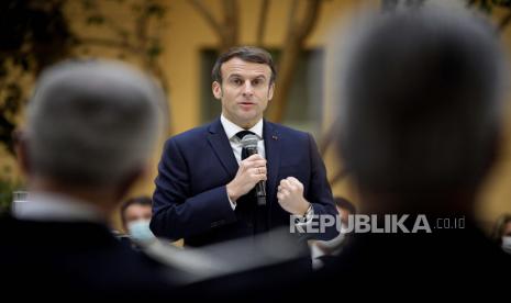 Presiden Prancis Emmanuel Macron.