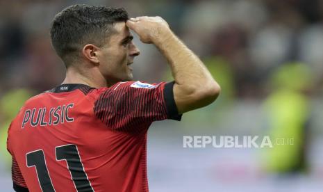 Striker AC Milan Christian Pulisic. 