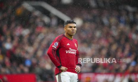 Gelandang Manchester United Casemiro 