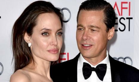 Brad Pitt dan Angelina Jolie 