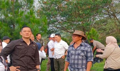 Menteri ATR/BPN Agus Harimurti Terkesan Dengan Pemandangan Alam di Hopeland Camp