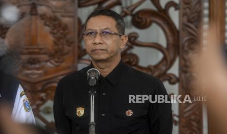 Kepala Sekretariat Presiden yang juga Pj Gubernur DKI Jakarta terpilih - Heru Budi Hartono. Republika/Putra M. Akbar