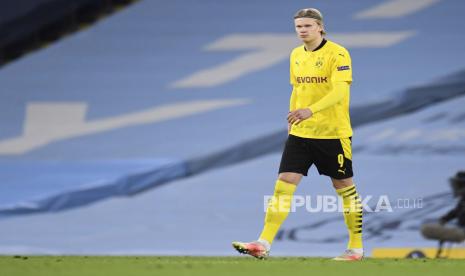 Striker Borussia Dortmund Erling Haaland.