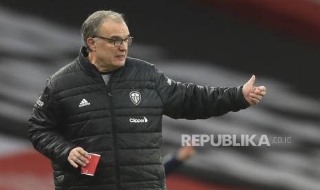 Pelatih Leeds United, Marcelo Bielsa.