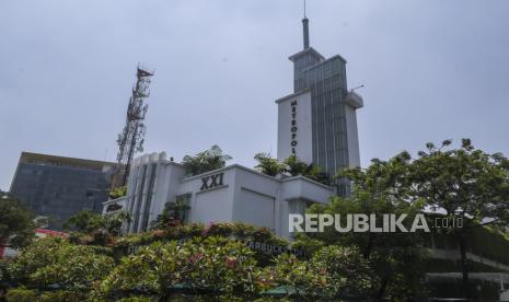 Suasana gedung bioskop Metropole XXI Megaria di Jakarta, Rabu (26/8/2020). Tim Pakar Satuan Tugas (Satgas) Penanganan COVID-19 berencana membuka kembali bioskop saat pandemi COVID-19, dengan alasan bioskop berkontribusi untuk meningkatkan imunitas masyarakat yang berkaitan dengan penanganan COVID-19. 