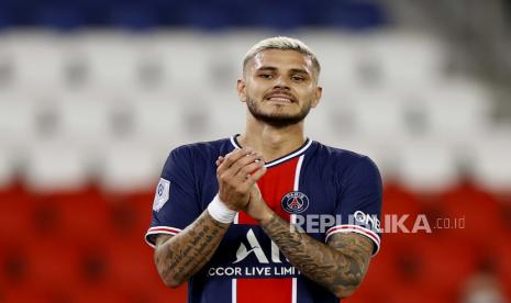 Penyerang PSG Mauro Icardi dilaporkan akan merapat ke Juventus.  