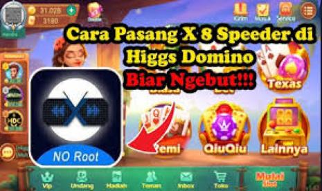 X8 Speeder banyak digunakan gamer untuk mempercepat permainan game