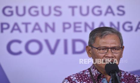 Juru bicara pemerintah untuk penanganan COVID-19 Achmad Yurianto