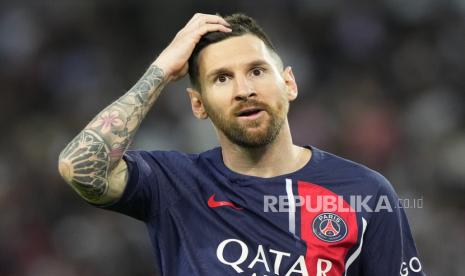 Lionel Messi saat masih membela PSG.