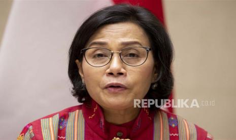 Menteri Keuangan Sri Mulyani Indrawati. Sri Mulyani membahas rencana investasi energi terbarukan dengan investor dan perusahaan dari Korea Selatan dalam forum bisnis South Korea Re:Invest Indonesia 2023 di Incheon, Korea Selatan pada 3 Mei 2023.