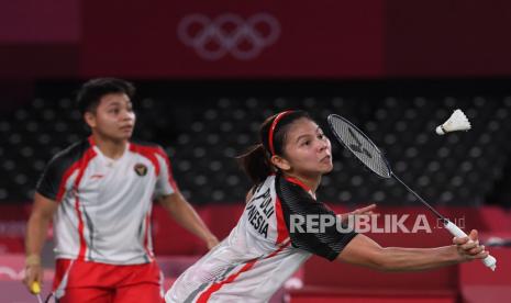 Ganda Putri Indonesia Greysia Pollii/Apriyani Rahayu.