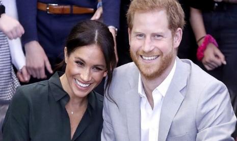 Pangeran Harry dan Meghan Markle.