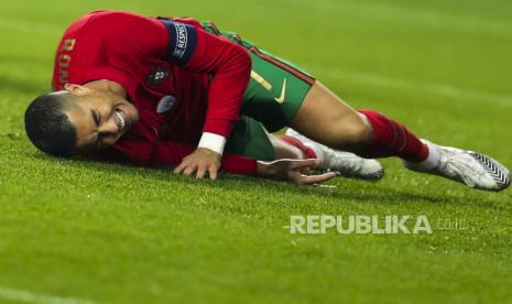  Pemain timnas Portugal Cristiano Ronaldo