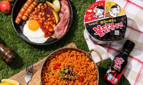 Profil Perusahaan Samyang, Mie Instan Asal Korsel yang Pedasnya Disukai Rakyat Indonesia. (FOTO: Instagram/samyangfoods_indonesia)