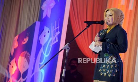 Atalia Praratya, istri Gubernur Jawa Barat Ridwan Kamil. 