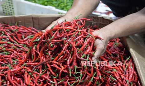 Badan Pangan Nasional (Bapanas) mencatat harga sejumlah pangan di tingkat pedagang secara nasional rata-rata naik, cabai merah tembus Rp 78.110 per kilogram.