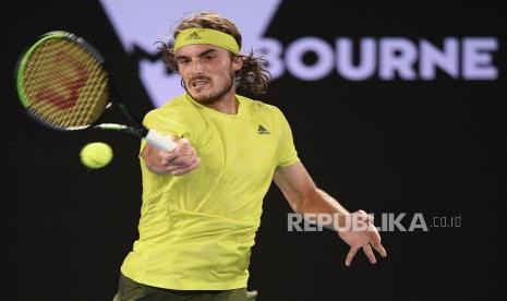 Petenis Yunani Stefanos Tsitsipas.