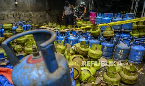 Kasus pengoplosan gas bersubsidi di Bali berhasil dibongkar Polres Buleleng. (Ilustrasi)