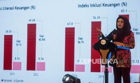 Kepala Eksekutif Pengawas Perilaku Pelaku Usaha Jasa Keuangan, Edukasi dan Perlindungan Konsumen OJK Friderica Widyasari Dewi.