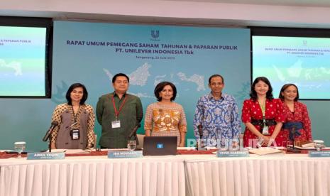 PT Unilever Indonesia Tbk baru saja menyelesaikan Rapat Umum Pemegang Saham Tahunan (RUPST) tahun buku 2022, Kamis (22/6/2023). Salah satu agenda yang dibahas yaitu penggunaan laba bersih sebagai dividen. 