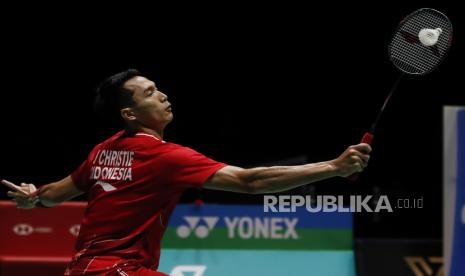 Pebulu tangkis tunggal putra Indonesia, Jonatan Christie.