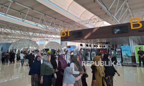 Suasana Bandara Kertajati, Ahad (29/10/2023). Ilustrasi.