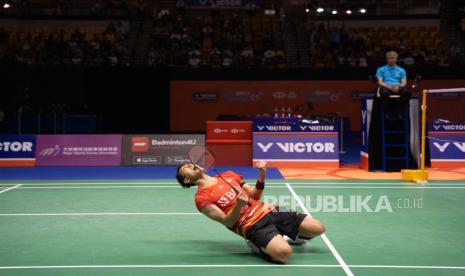 Pebulu tangkis tunggal putra Indonesia, Jonatan Christie alias Jojo, meraih gelar juara Hong Kong Open (Terbuka) 2023.