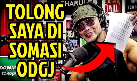 Somasi untuk konten podcast Deddy Corbuzier