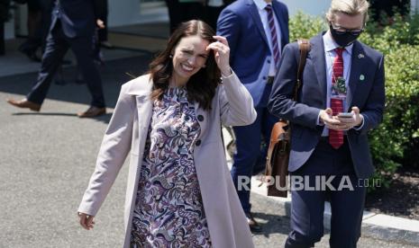 Perdana Menteri Selandia Baru Jacinda Ardern. Dua kapal angkatan laut Selandia Baru menuju ke Kepulauan Pasifik mulai pekan depan.