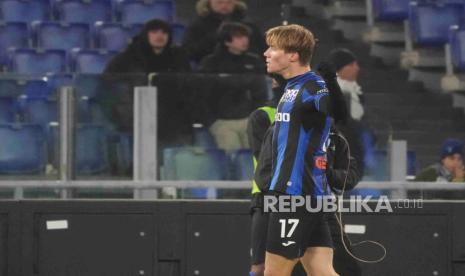 Striker Atalanta dan timnas Denmark, Rasmus Hojlund.