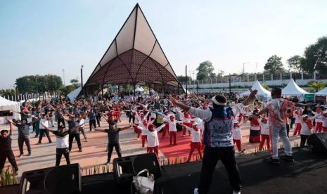 Taman Alun-alun Barat Depok Diresmikan, Diawali dengan Pengajian