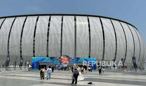 Jakarta International Stadium (JIS), Jakarta Utara, Sabtu (6/1/2024). 