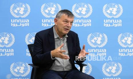 Komisaris Jenderal UNRWA Philippe Lazzarini