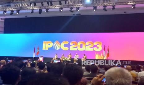 Indonesian Palm Oil Conference (IPOC) 2023 and 2024 Price Outlook digelar Gabungan Pengusaha Kelapa Sawit Indonesia (Gapki) di Nusa Dua, Bali, Kamis (2/11/2023).