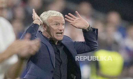 Pelatih timnas Prancis Didier Deschamps.