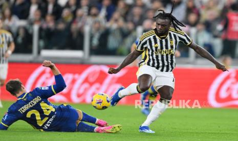 Penyerang Juventus Moise Kean