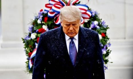 Donald Trump Diincar Pemerintah Skotlandia, Diduga Lakukan Pencucian Uang! (Foto: REUTERS/Carlos Barria)