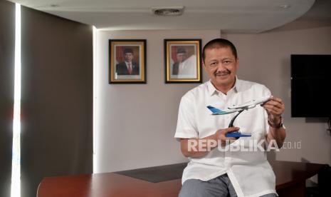 Direktur Utama PT Garuda Indonesia (Persero) Tbk, Irfan Setiaputra