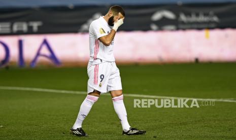 Striker Real Madrid, Karim Benzema.