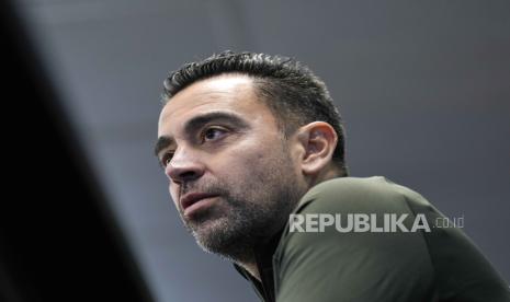   Pelatih Barcelona Xavi Hernandez