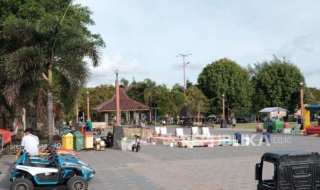 Alun-alun Kebumen. 