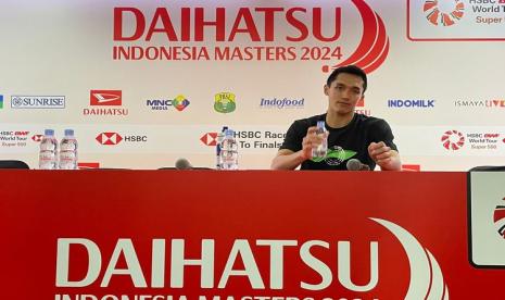 Hasil Indonesia Masters 2024, Jonatan: Saya Sudah Berjuang Hingga Akhir